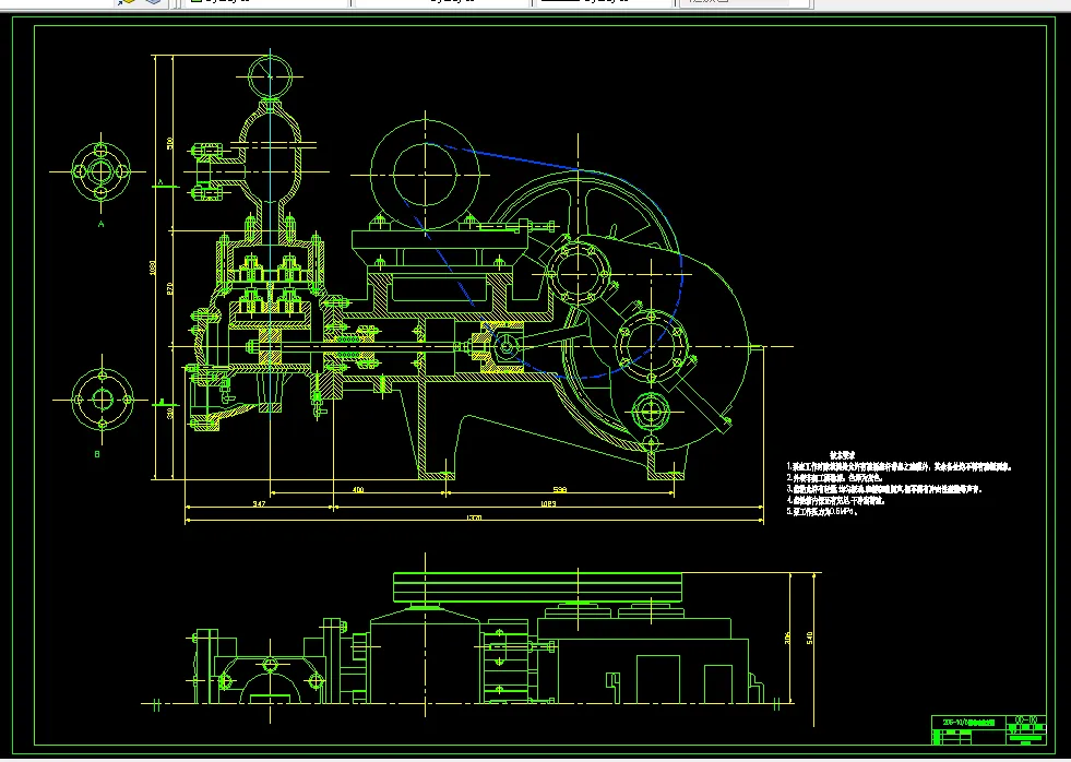 E577-2DS(Y)105电动往复泵设计