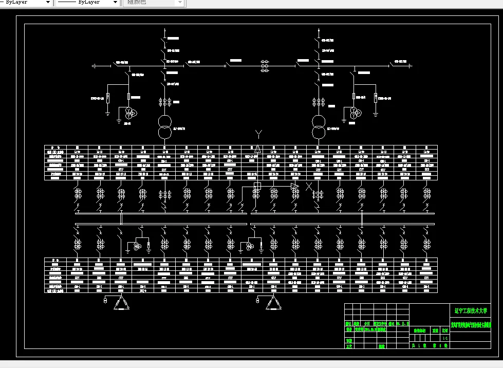 E649-龙凤矿区变电所电气部分设计