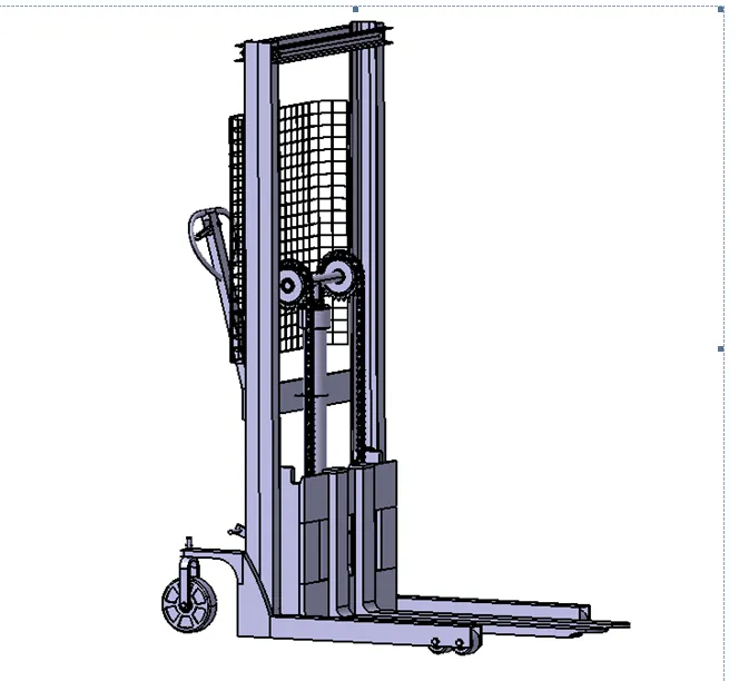 E699-CTY1000手动叉车执行机构的设计[含SW三维图]