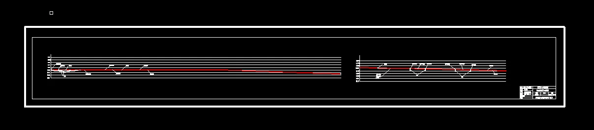 采区巷道剖面图