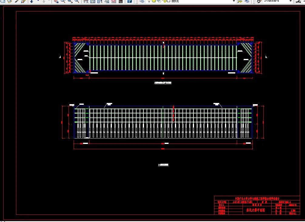 图1 水清路站基坑支撑平面图