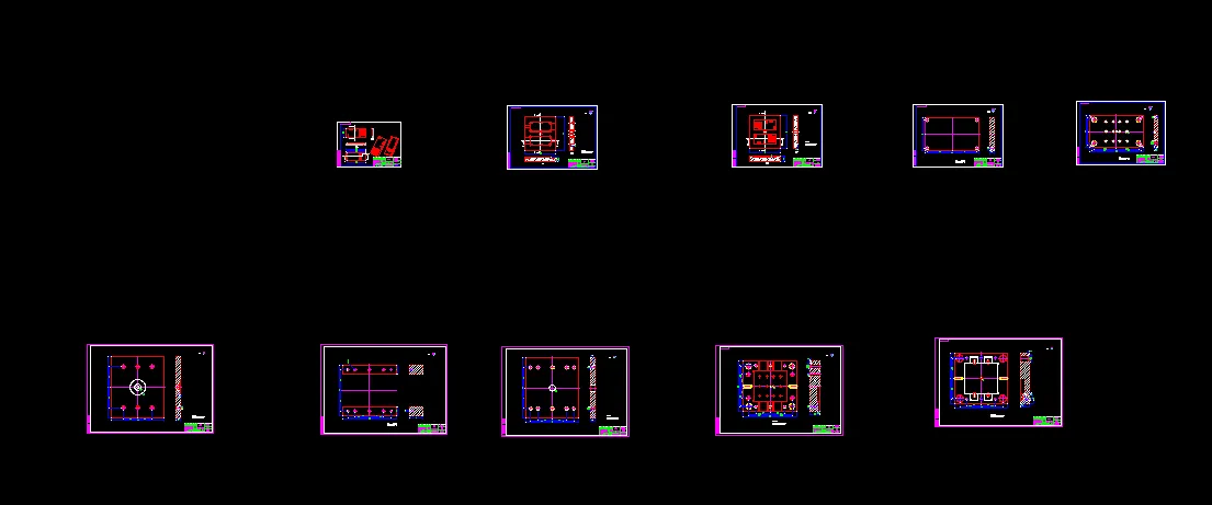 10张模具零件图