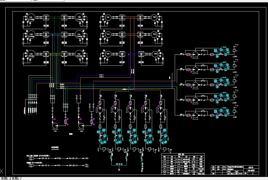 管道工艺流程图