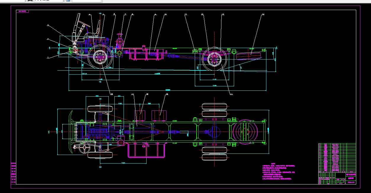 F358-ZQ1040型商用车总体设计
