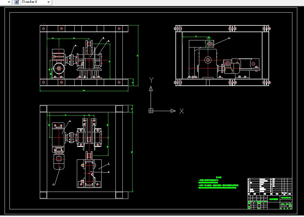 提升系统的装配