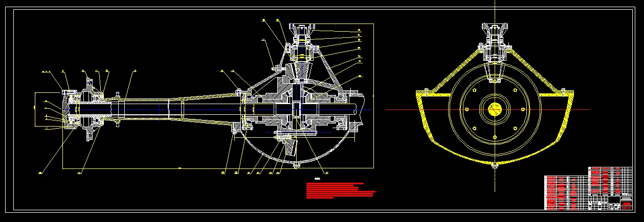 T746-江淮帅铃汽车驱动桥设计