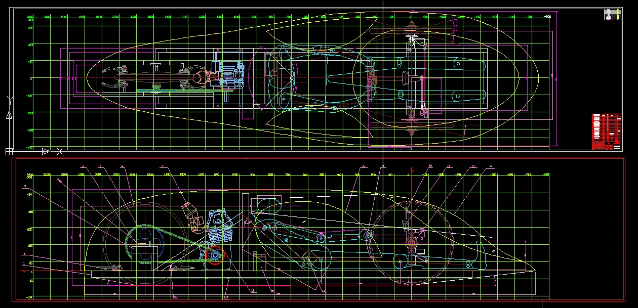 T768-节油竞技车H3总布置设计