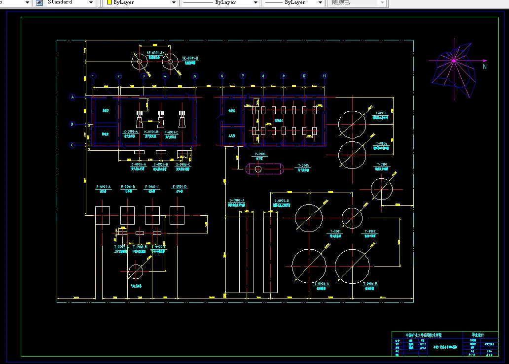 设备平面布置图