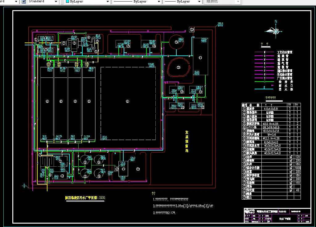 U076-陕西杨凌区污水处理厂设计