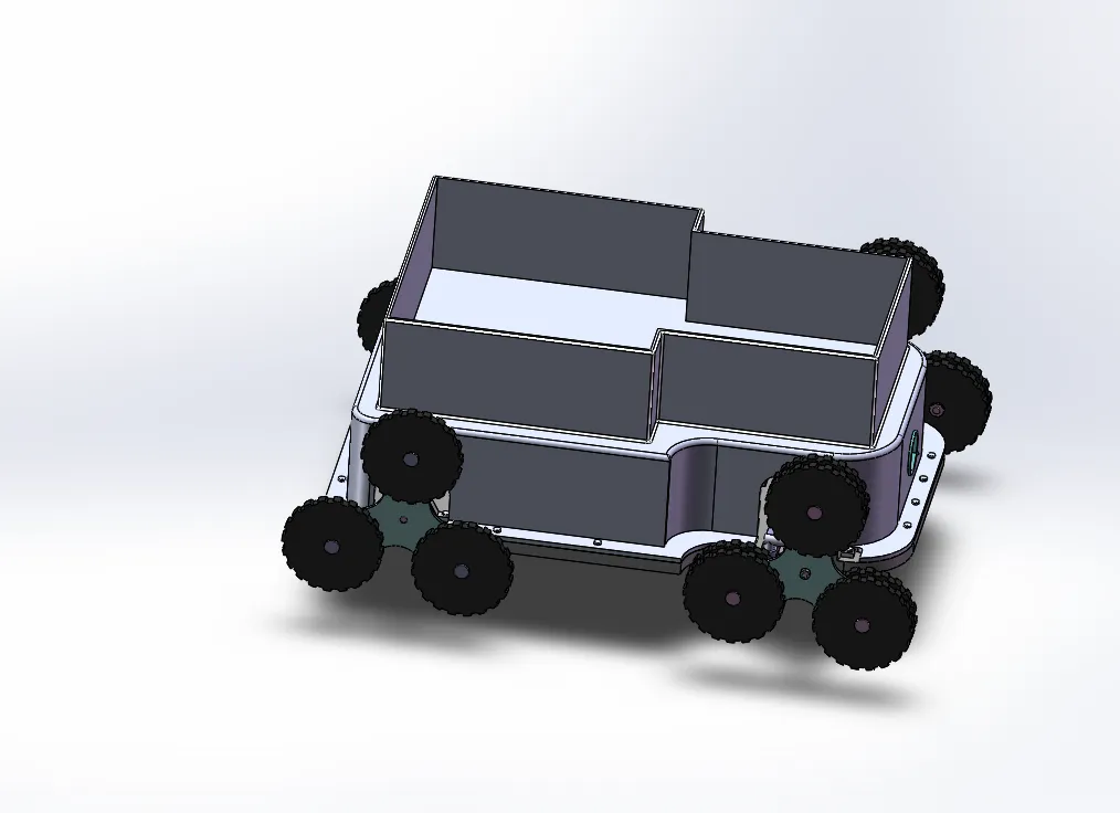 U197-一种爬梯机器人的设计[含SW三维图]