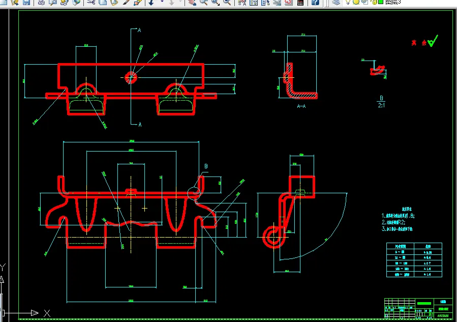 V126-汽车驾驶座椅滑槽的计算机建模及设计