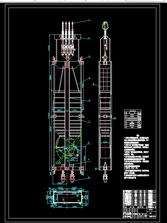 V333-煤矿专用提升容器设计--箕斗闸门装置设计