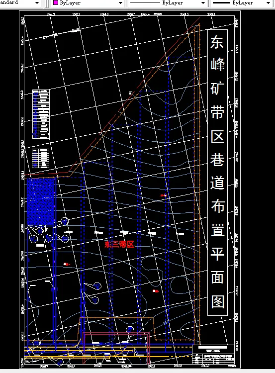 巷道布置平米图