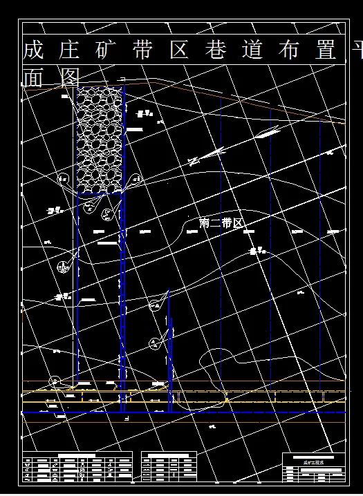 巷道布置平米图