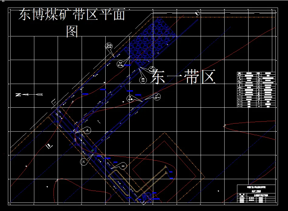 巷道布置平米图