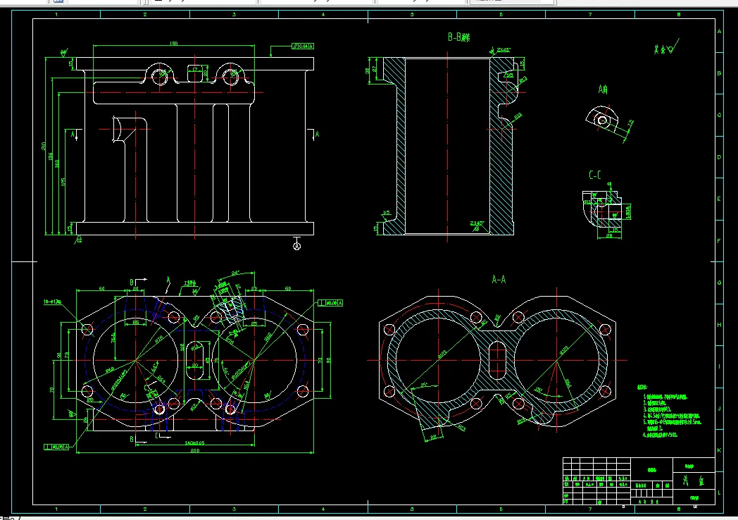 V530-汽缸加工工艺及夹具设计