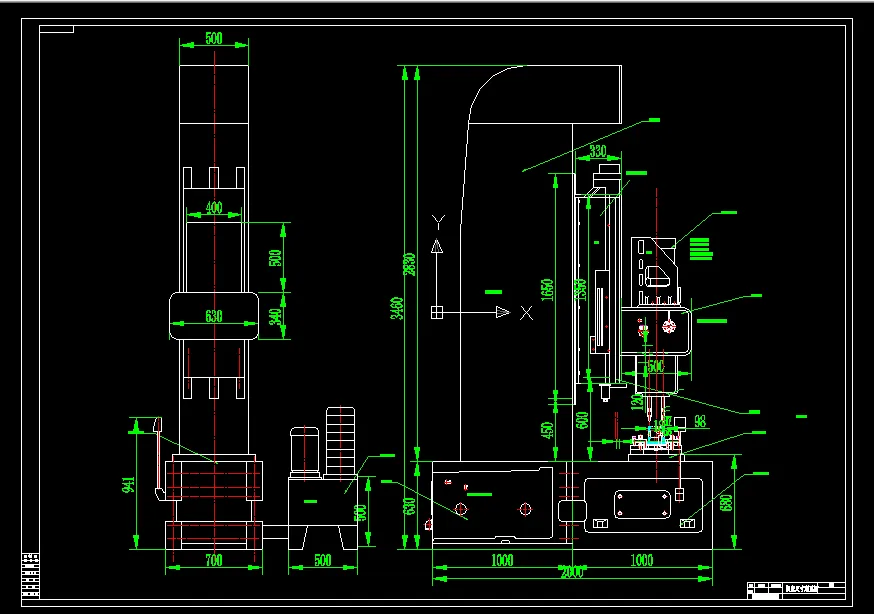 W088-涡轮减速箱体顶面4×M5钻孔组合机床设计