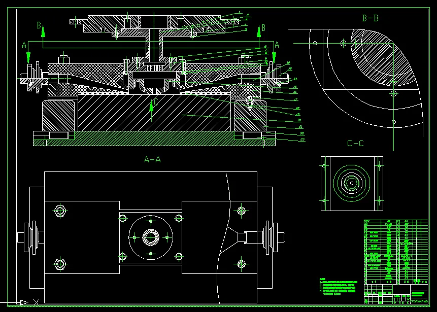 W197-油箱盖热锻模电解加工工装设计