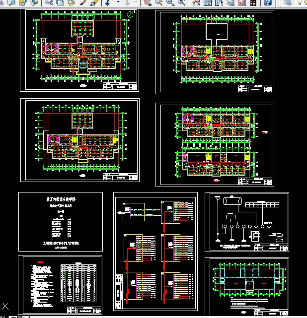 W317-某五层特教综合教学楼强电电气设计