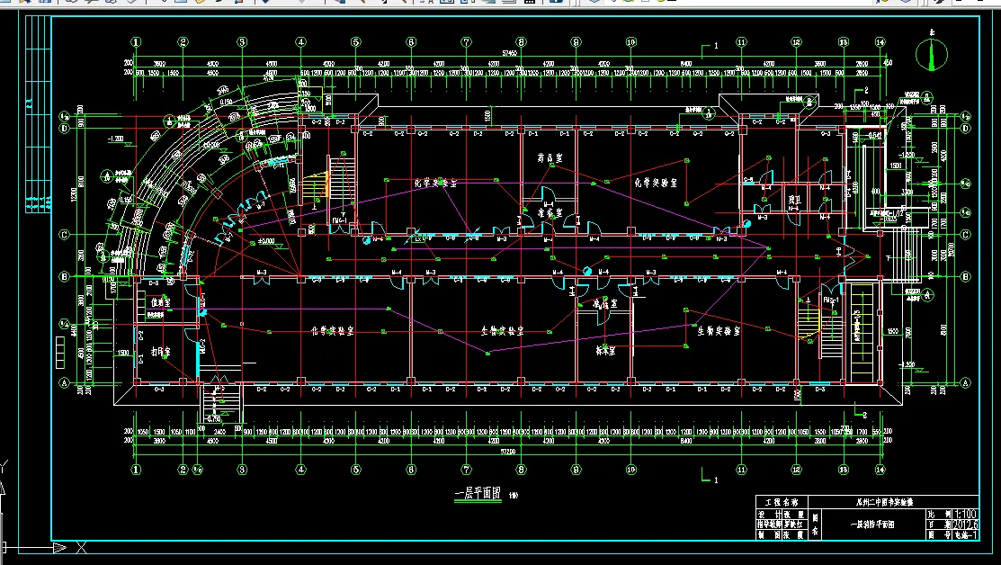 一层消防平面图
