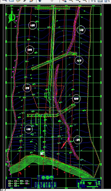 开拓方式平面图