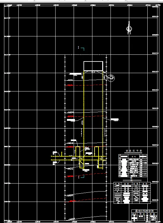 巷道布置平面图