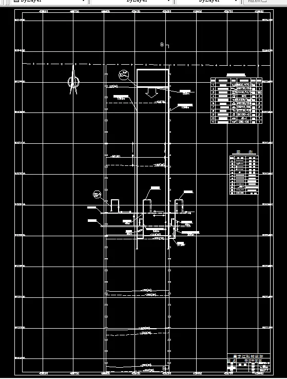 巷道布置平面图