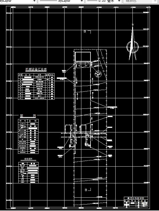 巷道布置平面图