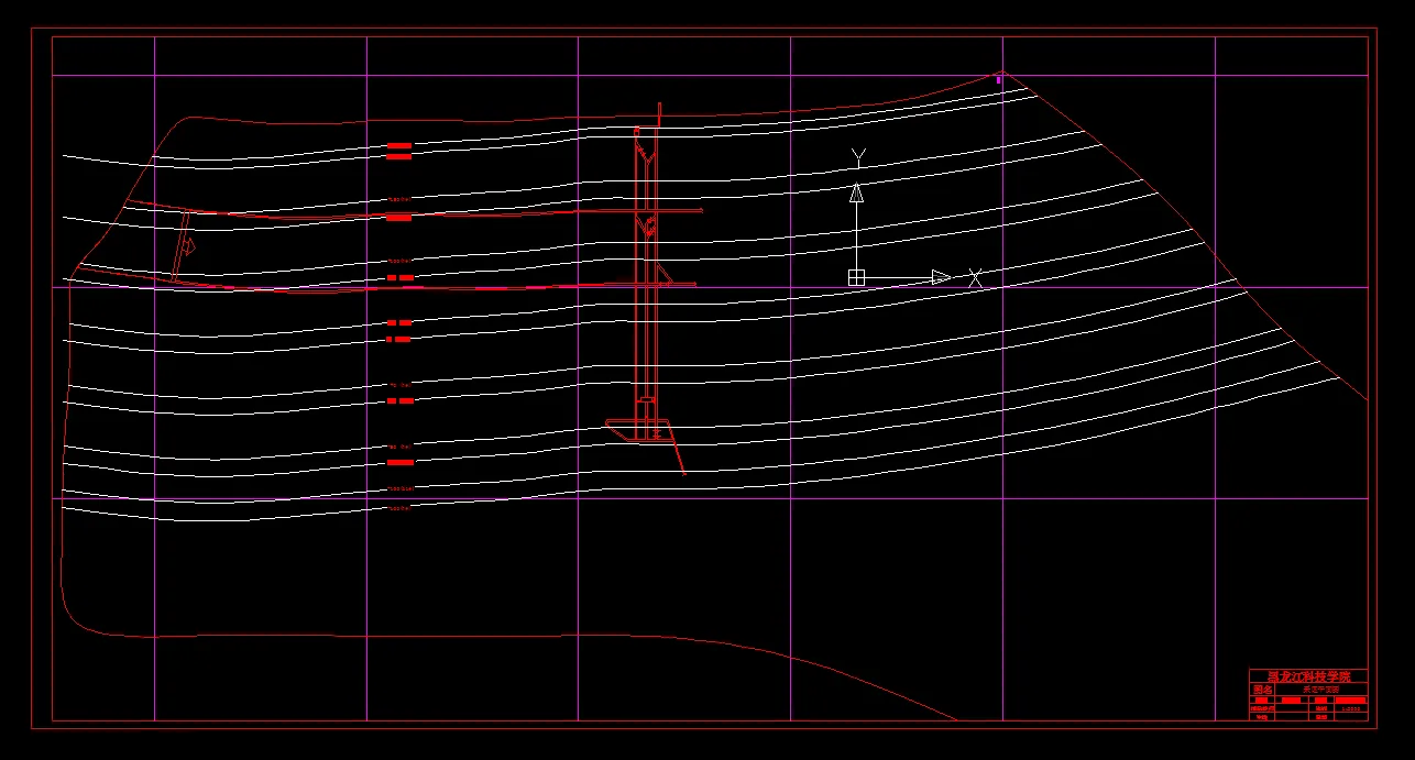 巷道布置平面图