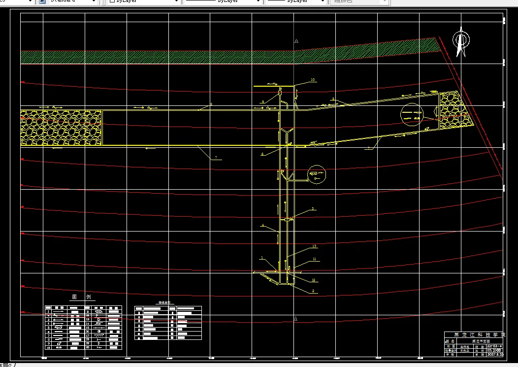 巷道布置平面图
