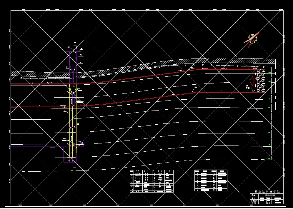 巷道布置平面图