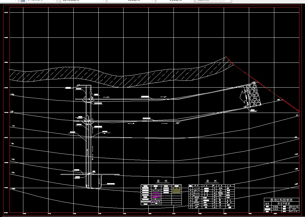 巷道布置平面图