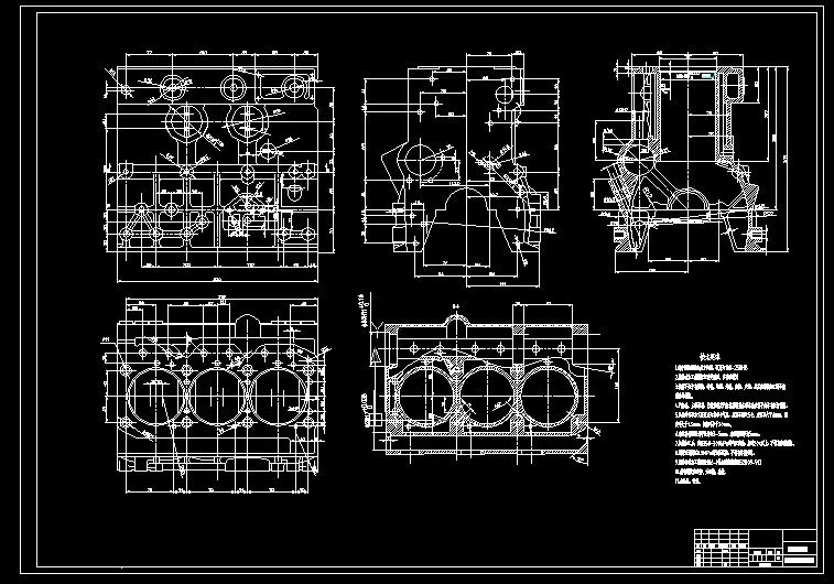 R748-基于ug发动机箱体工艺路线拟定及钻床夹具设计
