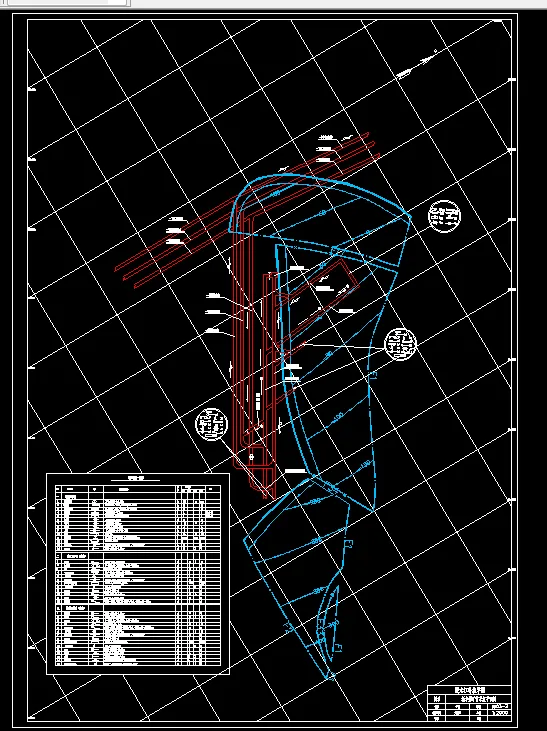 巷道布置平面图