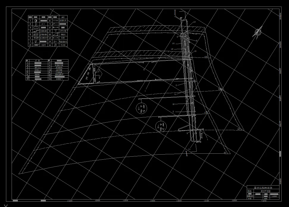 巷道布置平面图