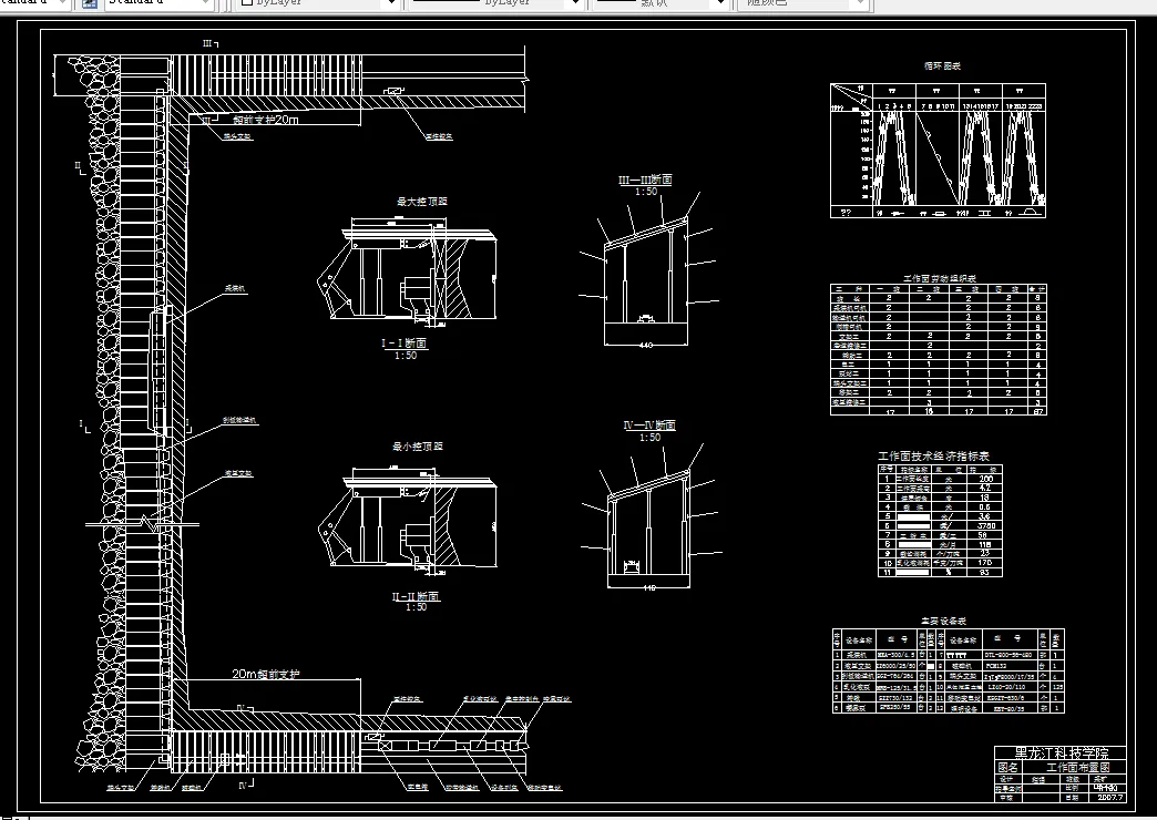 W509采矿工程毕业设计（论文）-大雁矿业集团二矿1.2Mta新井设计