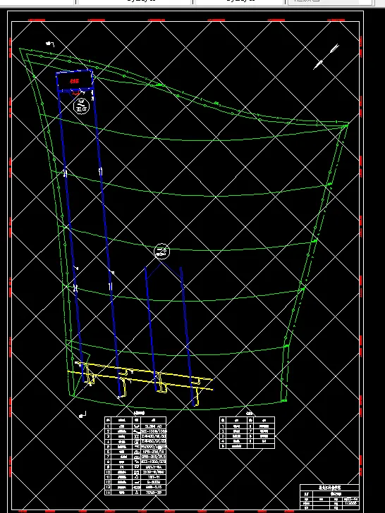 巷道布置平面图