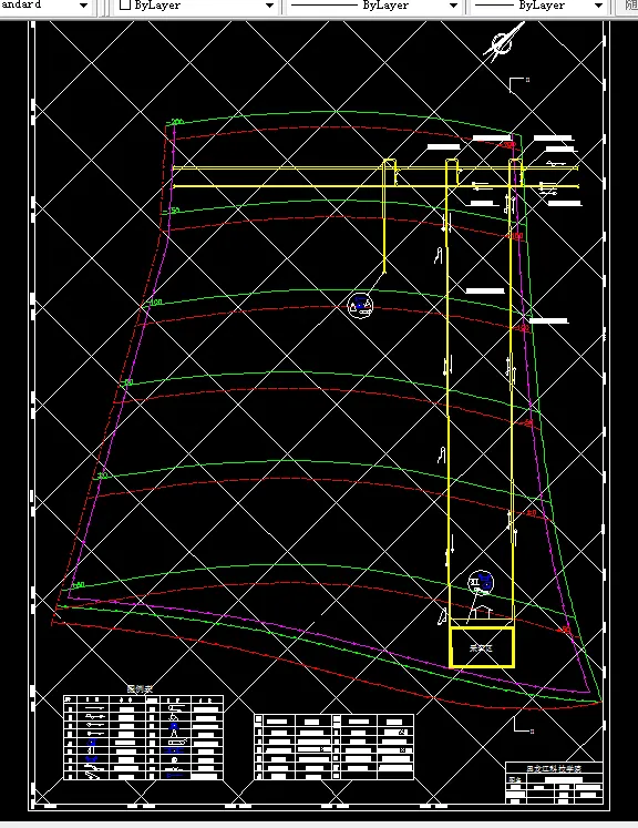 巷道布置平面图