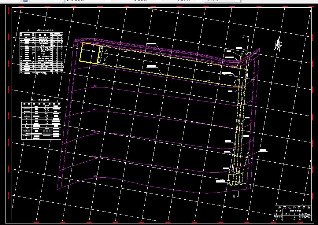 巷道布置平面图