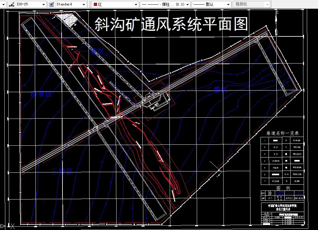 通风系统平面图