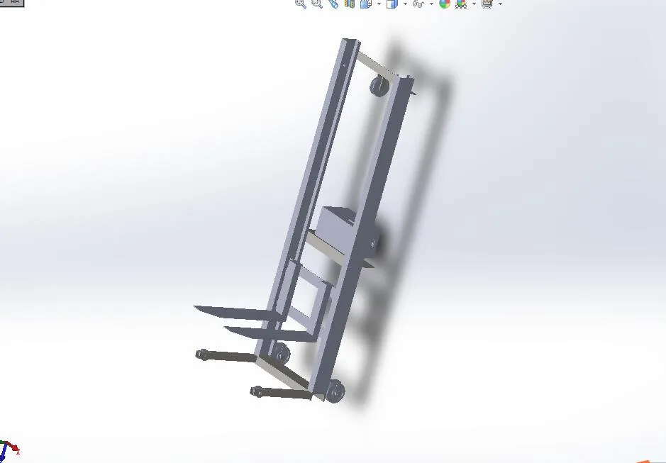 W637-手动叉车的设计[含SW三维图]