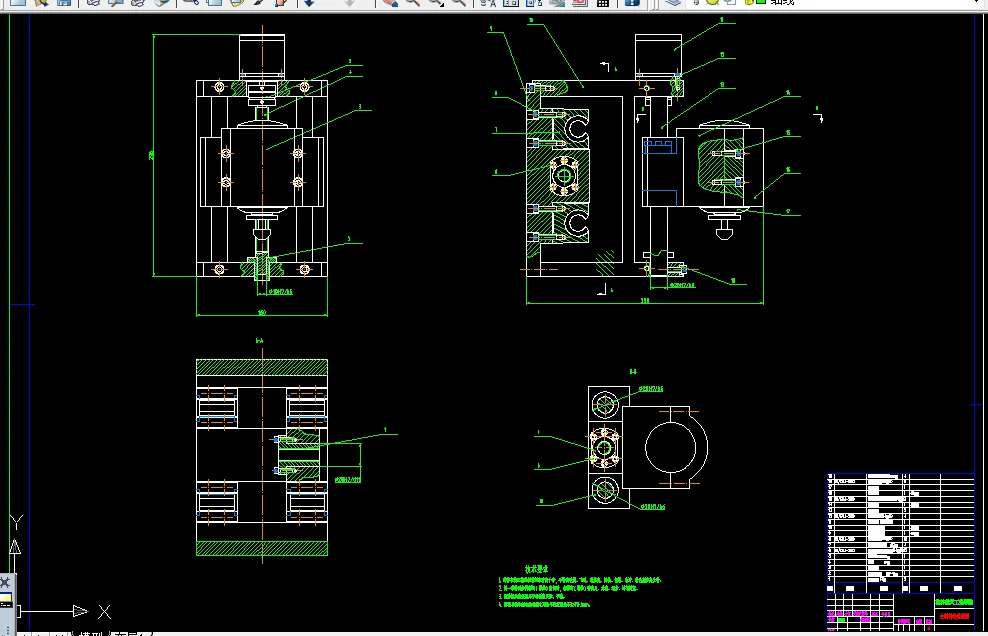 Z轴小车装配图-A0