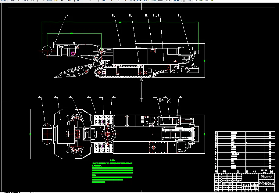 W879-掘进机可互换截割机构设计
