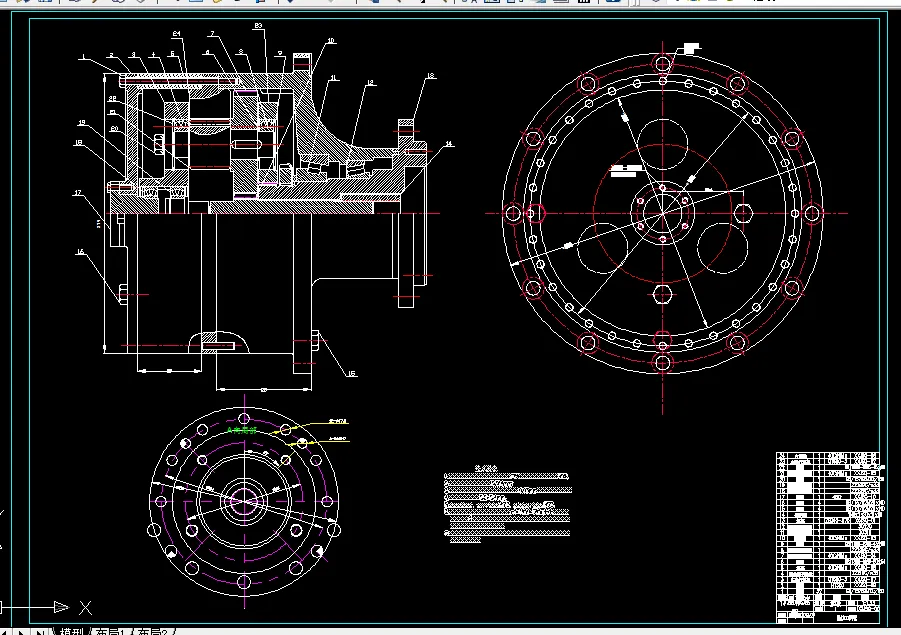 X172-液压驱动铣刨机转子行星减速机设计