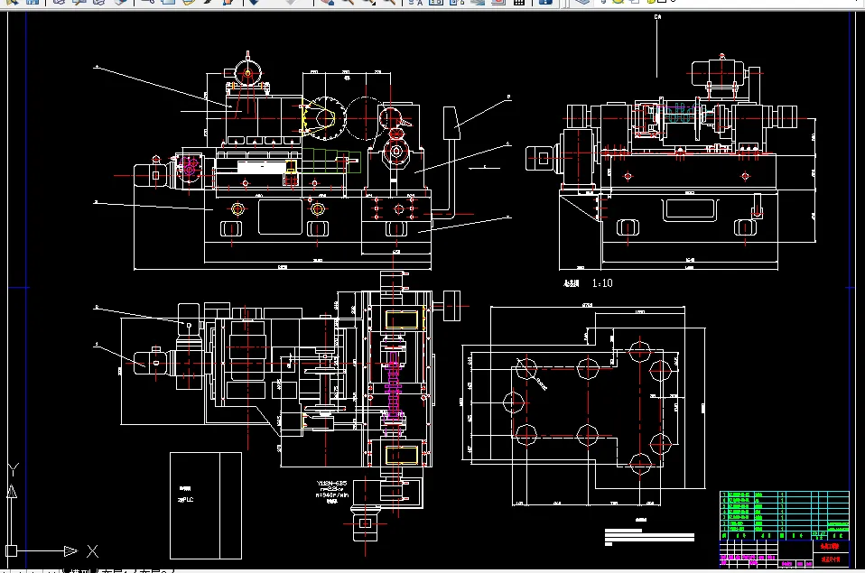 Y065-柴油机曲轴连杆轴颈滚切铣床总体和滚削头设计【三图一卡】【11张图纸-3A0】