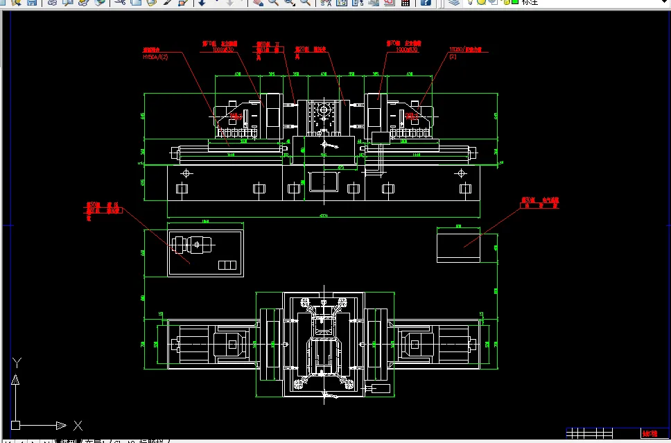 Y075-后桥壳体双面钻组合机床总体及左主轴箱设计【三图一卡】【13张图纸-3A0】