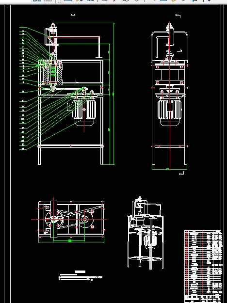 Y136-小型摩擦磨损试验机的研制设计