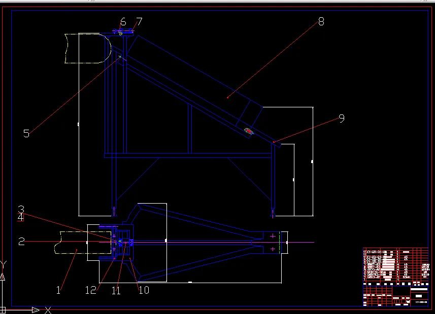 Y153-香烟中包包装机中包水平传送部分设计