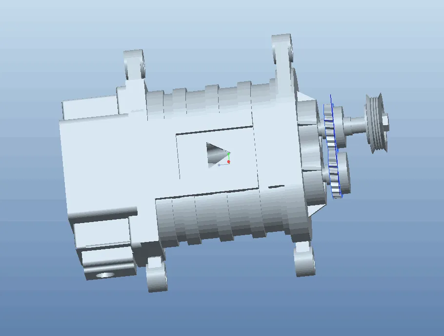 Z053-汽车机械增压器的设计[含Proe三维图]