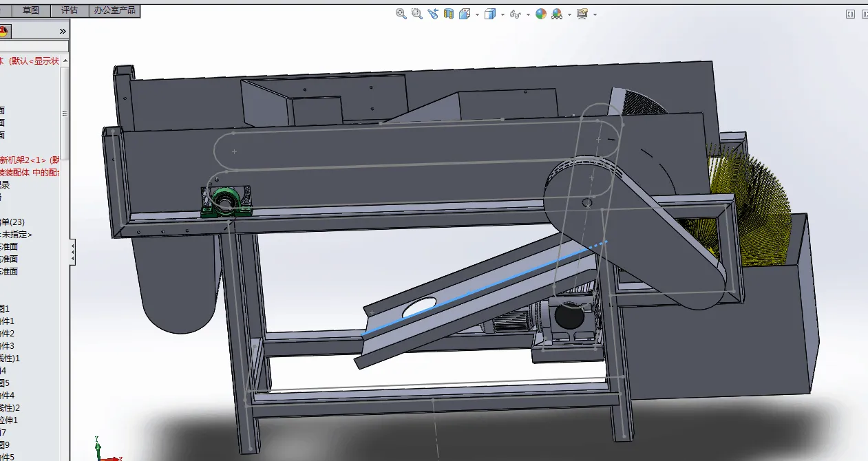 Z181-食堂餐具自动回收车的设计[含SW三维图]